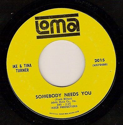 popsike.com - Northern Soul 45 IKE & TINA TURNER Somebody needs