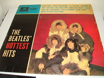 Popsike.com - THE BEATLES HOTTEST HITS RARE ORIG DANISH ESKIMO SLEEVE ...