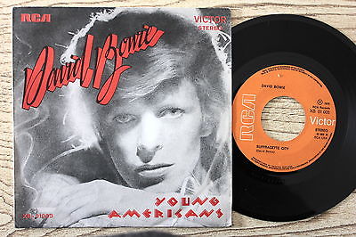 VINYLE 45 TOURS - David Bowie - Knock on wood - pochette papier granulés  rare EUR 14,00 - PicClick FR