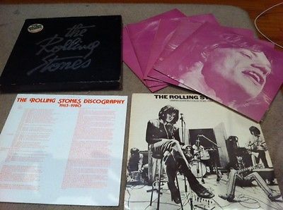 popsike.com - The Rolling Stones 1963 - 70 Box Set 5x LP Vinyl