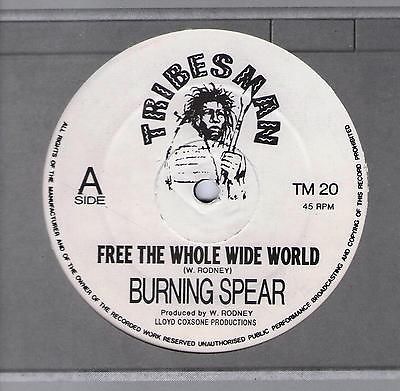 popsike.com - Burning Spear - Free The Whole Wide World / Jah Jah