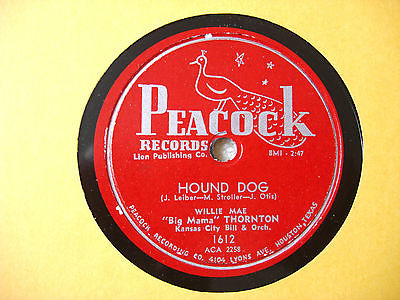 popsike.com - ELVIS' ORIGINAL GREAT R&B ROCKER 78 - HOUND DOG- BIG