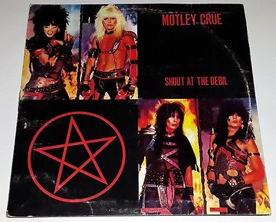 popsike.com - MOTLEY CRUE SHOUT AT THE THE DEVIL VINYL LP BOLIVIA