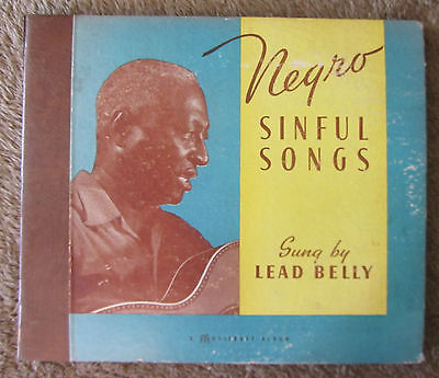 popsike.com - Leadbelly Negro Sinful Songs Musicraft 5 10 inch