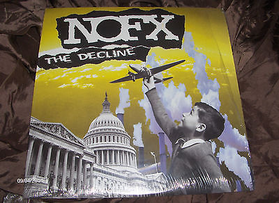 popsike.com - NOFX THE DECLINE BLACK VINYL + INSERT - PUNK spits