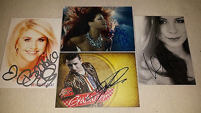 popsike Original Autogramm Beatrice Egli Andrea Berg Andreas