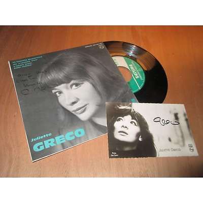 popsike.com - JULIETTE GRECO jolie mome + 3 titres ANDRE POPP - EP ...