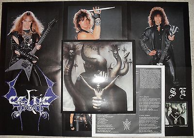 popsike.com - CELTIC FROST 'To Mega Therion' LP + rare poster