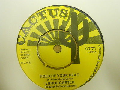 popsike Errol Carter Success All Stars Hold Up Your Head