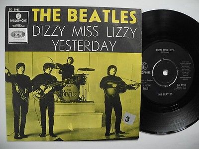 popsike.com - BEATLES Dizzy Miss Lizzy / Yesterday 45 7