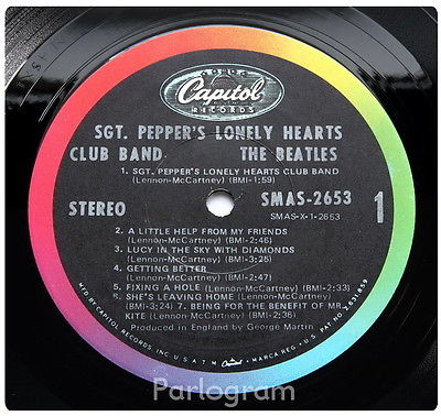  Beatles - Sgt Pepper's.. - U.S. 1967 1st Stereo w