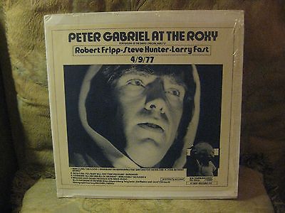 popsike.com - Peter Gabriel At The Roxy 4/9/77 NM- In Shrink 2 LP