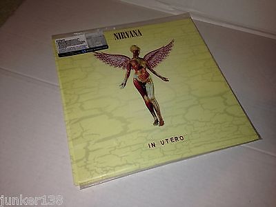  Nirvana In Utero LP 2009 ORG 033 Cream Marbled Yellow Vinyl  NEW MINT ONLY 4000 - auction details