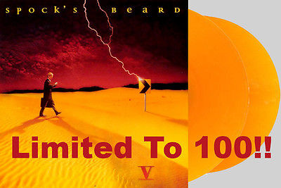 popsike.com - Spock's Beard - V Vinyl Lp Orange Ltd to 100 Official Release  Dream Theater - auction details