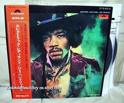 popsike.com - Jimi Hendrix ELECTRIC LADYLAND 1969 RARE Japan LP