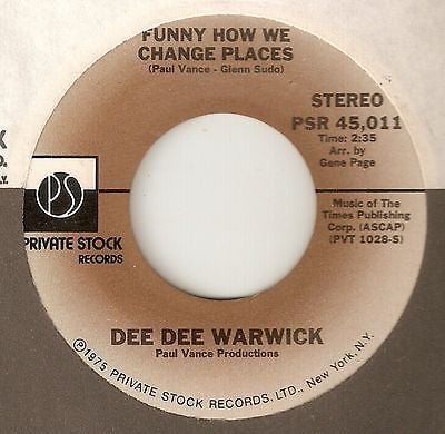 popsike.com - DEE DEE WARWICK Funny How We Change Places PRIVATE