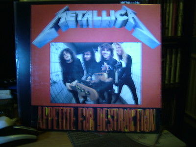 popsike.com - Metallica Appetite For Destruction bootleg live