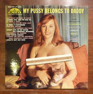 395px x 400px - popsike.com - rare 1950s Beacon Davis LP, nude cover, Bawdy Burlesque, Pussy  Belongs to Daddy - auction details