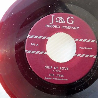 popsike.com - THE LYRES 1st NUTMEGS on red vinyl repro VG++ 45