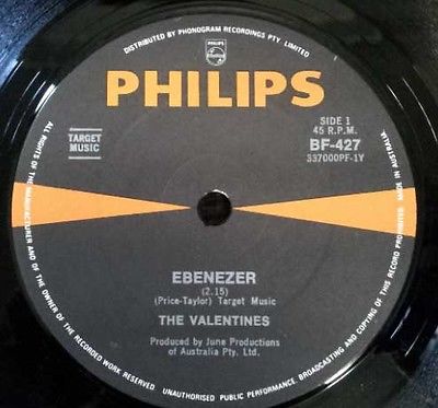 popsike.com - THE VALENTINES (BON SCOTT AC/DC) - EBENEZER - 7