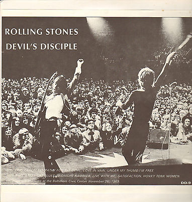 popsike.com - ROLLING STONES-LP- DEVIL`S DISCIPLE- BALTIMORE 1969 -DD-9- -  auction details