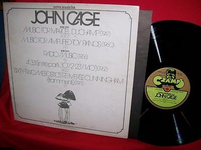 popsike.com - John Cage LP 1974 ITALY Rare CRAMPS Demetrio Stratos