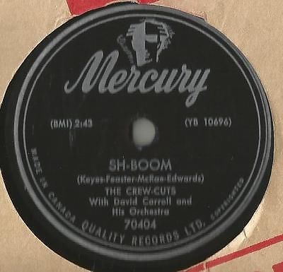 popsike.com - Doo Wop 78 Rpm Record The Crew Cuts Sh-Boom / I