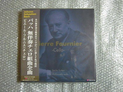 popsike.com - 180g WORLD PREMIERE ISSUE PIERRE FOURNIER BACH 6 CELLO SUITES  1972 JAPAN LIVE - auction details