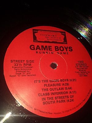 popsike.com - Game Boys Runnin' Game SPC Rap 1992/Houston Vinyl 12