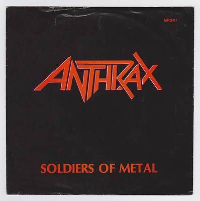 popsike.com - ANTHRAX 'Soldiers Of Metal': Rare 1983 US 7