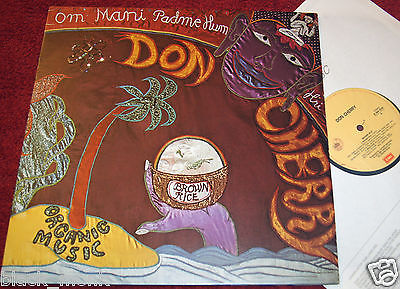 popsike.com - DON CHERRY BROWN RICE - ORIGINAL ITALY EMI FOC LP