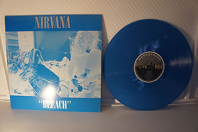 popsike.com - Nirvana - Bleach..Original Waterfront Blue/Silver