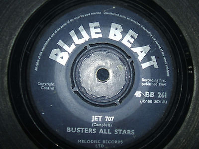 popsike.com - BUSTERS ALL STARS - JET 707 (Ska) 45