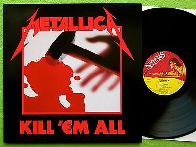 Lp Vinilo Metallica Kill Em All Edicion Francia 1983