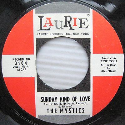 popsike.com - MYSTICS Sunday Kind of Love Darling I Know Now VG++/