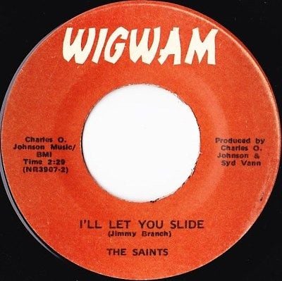 the saints i'll let you slide レコード