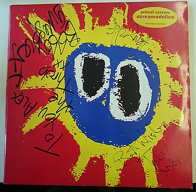 popsike.com - Primal Scream Screamadelica LP. Autographed. CRELP
