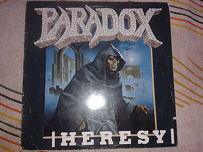 popsike.com - PARADOX - Heresy 1989 first vinyl press roadrunner