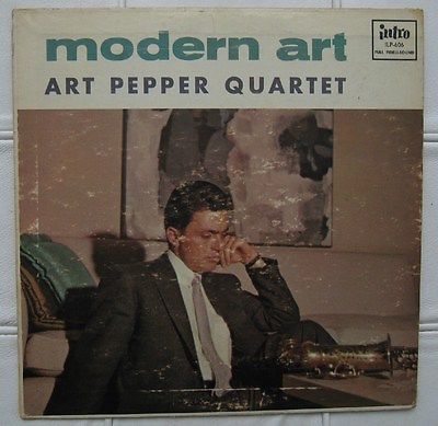 popsike.com - ART PEPPER QUARTET MODERN ART INTRO ILP 606 ORIG '57