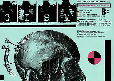 popsike.com - GISM - MILITARY AFFAIRS NEUROTIC LP (1987) + POSTER