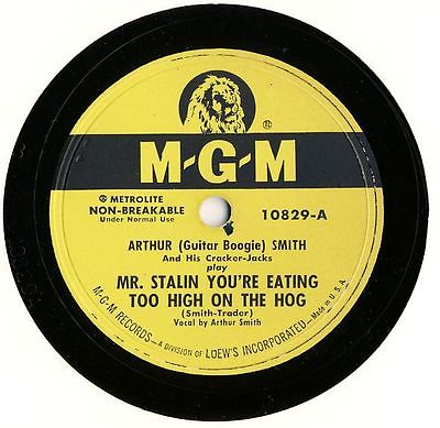 popsike.com - MGM 10829 78rpm MR. STALIN YOU'RE EATING TOO HIGH ON 