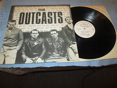 popsike.com - The Outcasts - Self Conscious Over You LP Punk Oi