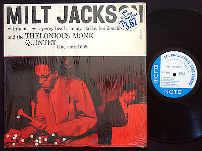 popsike.com - MILT JACKSON THELONIOUS MONK LP BLUE NOTE 1509 US