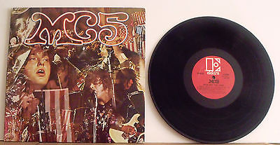 MC5 - KICK OUT THE JAMS ORIG UNCENSORED / NOTES VG++ RED LABEL