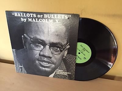 popsike.com - Malcolm X, Ballots Or Bullets First Amendment