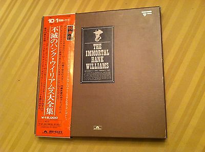 popsike.com - Hank Williams IMMORTAL Japan 11 LP box set w/ OBI