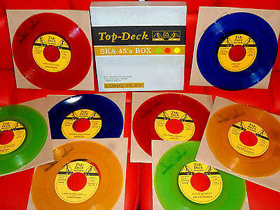 popsike.com - TOP DECK SKA 45's VINYL BOX SET Reggae Rocksteady