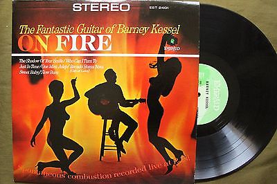 popsike.com - BARNEY KESSEL On Fire LP Vinyl Emerald Stereo EST