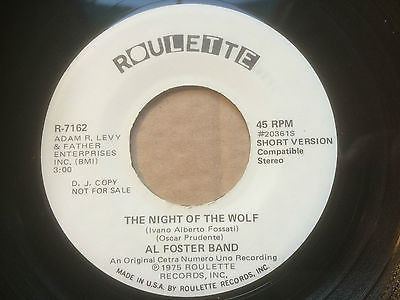 popsike.com - AL FOSTER 'NIGHT OF THE WOLF' ROULETTE DEMO NORTHERN