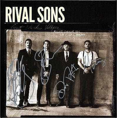 popsike.com - RIVAL SONS Great Western Valkyrie FULLY SIGNED Vinyl LP - Jay  Buchanan AUTOGRAPH - auction details